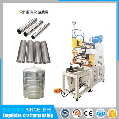 Automatic longitudinal storage tank and cylindrical ring rolling welding machine, long-arm rolling welding machine