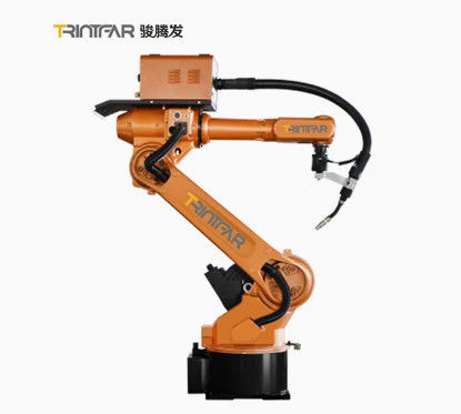Un robot di 6 assi che tratta impilamento di trasporto con palette d'imballaggio fugace del robot del contenitore di robot del braccio della pinza di presa