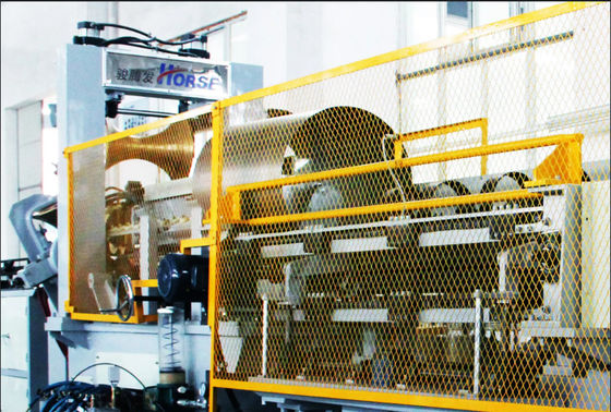 Macchina di cucitura automatica per la fabbricazione di tamburi in acciaio da 55 galloni