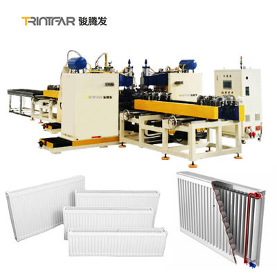 Linea di produzione d'acciaio pressata a macchina del pannello del radiatore della saldatura automatica del trasformatore elettrico