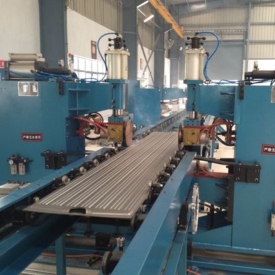 Linea di produzione di pinne di radiatore a trasformatore completamente automatico