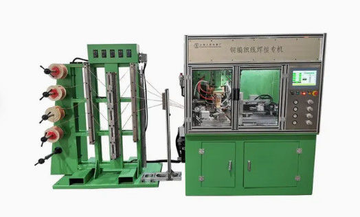 Rame automatico della saldatrice del cavo 120KVA che taglia linea metallica saldatore