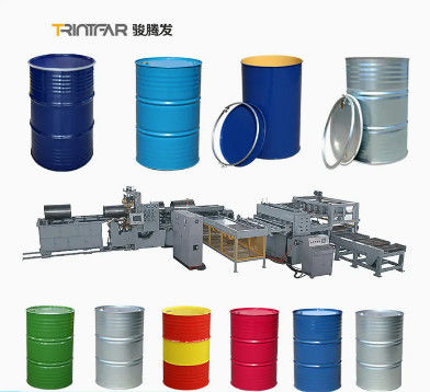Linea di produzione di tamburi in acciaio
