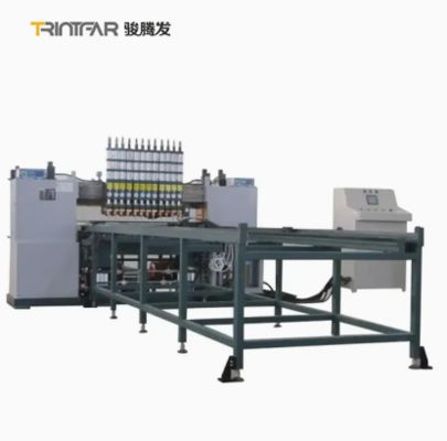 Linea di produzione per saldatura griglia per scaffali, forno