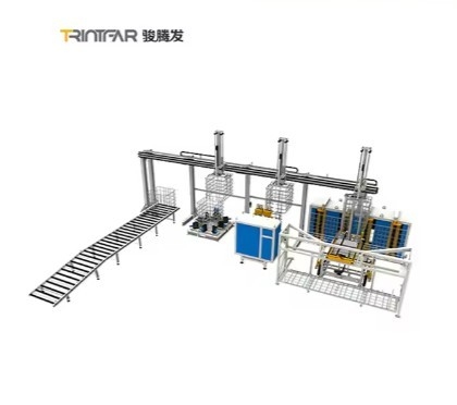 Linea di produzione completamente automatica per la flessione a staffa a barili IBC