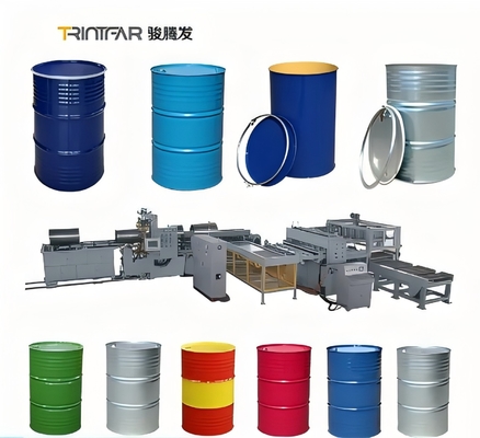 TRINTFAR 55 Gallon Automatic Steel Barrel Welder Equipaggiamento di saldatura a cucitura a tamburo di acciaio