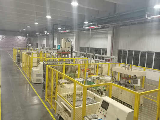 Polishing forming and welding production line for oven/microwave oven inner containers, high-speed and fully automatic production: The time required for each product to complete the production process