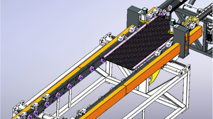 Linea di produzione di radiatori per pannelli in acciaio Trintfar Spessore della pinna personalizzabile 4