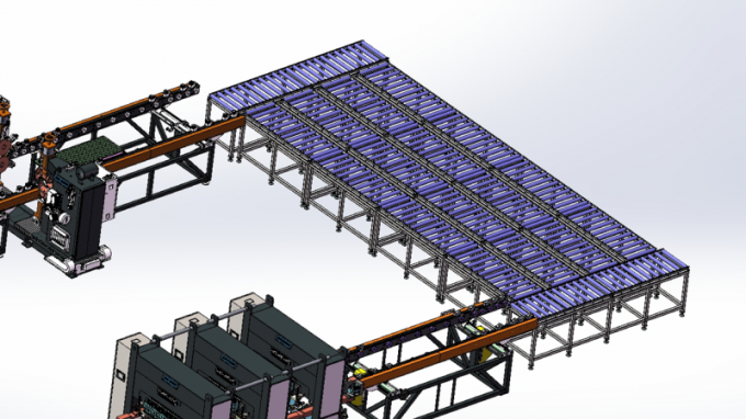 Linea di produzione di radiatori per pannelli in acciaio Trintfar Spessore della pinna personalizzabile 8