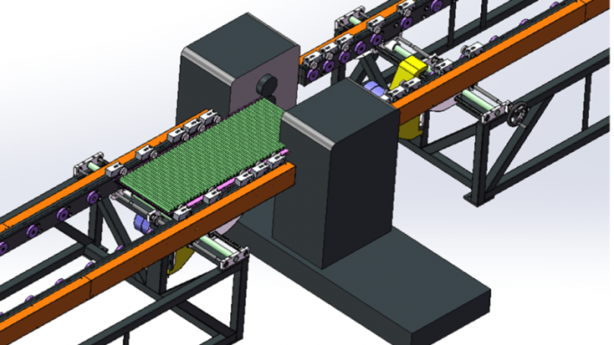 Linea di produzione di radiatori per pannelli in acciaio Trintfar Spessore della pinna personalizzabile 11