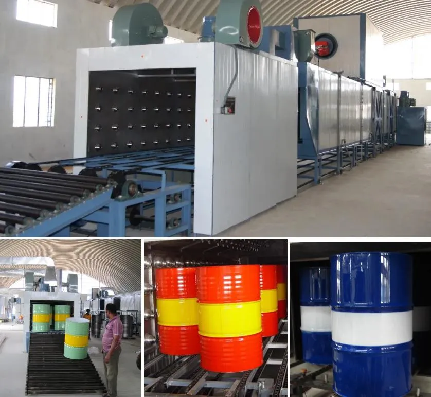 200L Acciaio tamburi di fabbricazione macchina Acciaio barili di linea di produzione 4