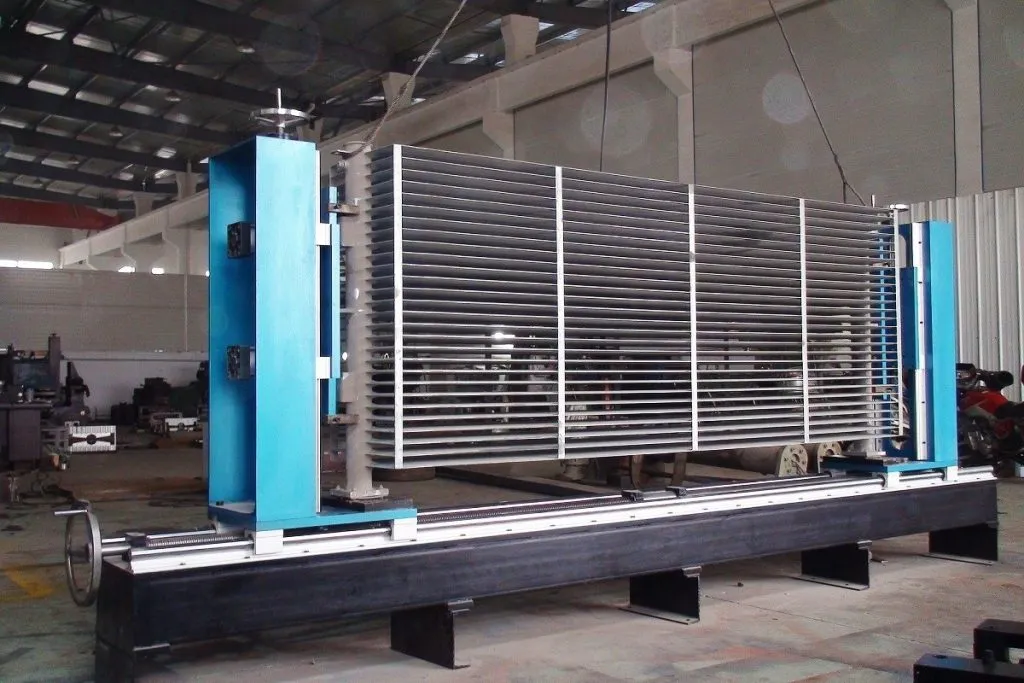Raffreddamento Muri con Alette Ondulate Distribuzione Trasformatore di Potenza Olio Immerso Radiatore Aletta Linea di Produzione Automatica di Saldatura 12