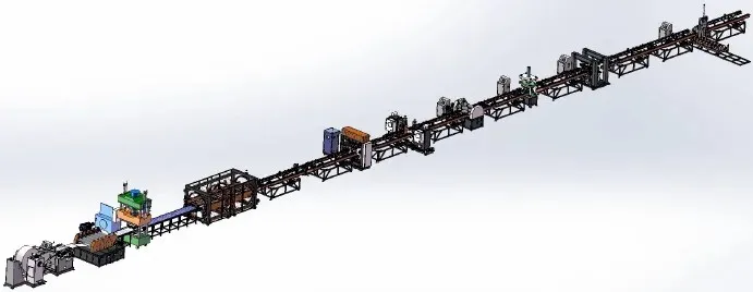 Raffreddamento Muri con Alette Ondulate Distribuzione Trasformatore di Potenza Olio Immerso Radiatore Aletta Linea di Produzione Automatica di Saldatura 14