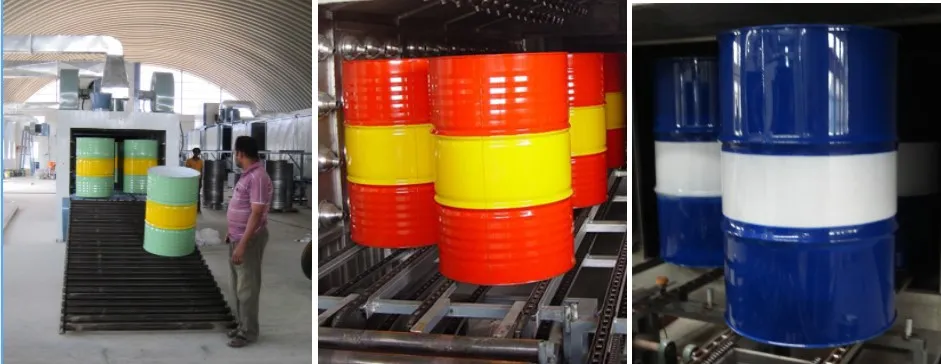 Linea di produzione per fusti in acciaio, fusti per olio, fusti chimici 5
