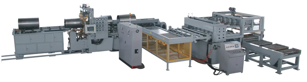 Macchina di saldatura per la linea di produzione di tamburi in acciaio 1