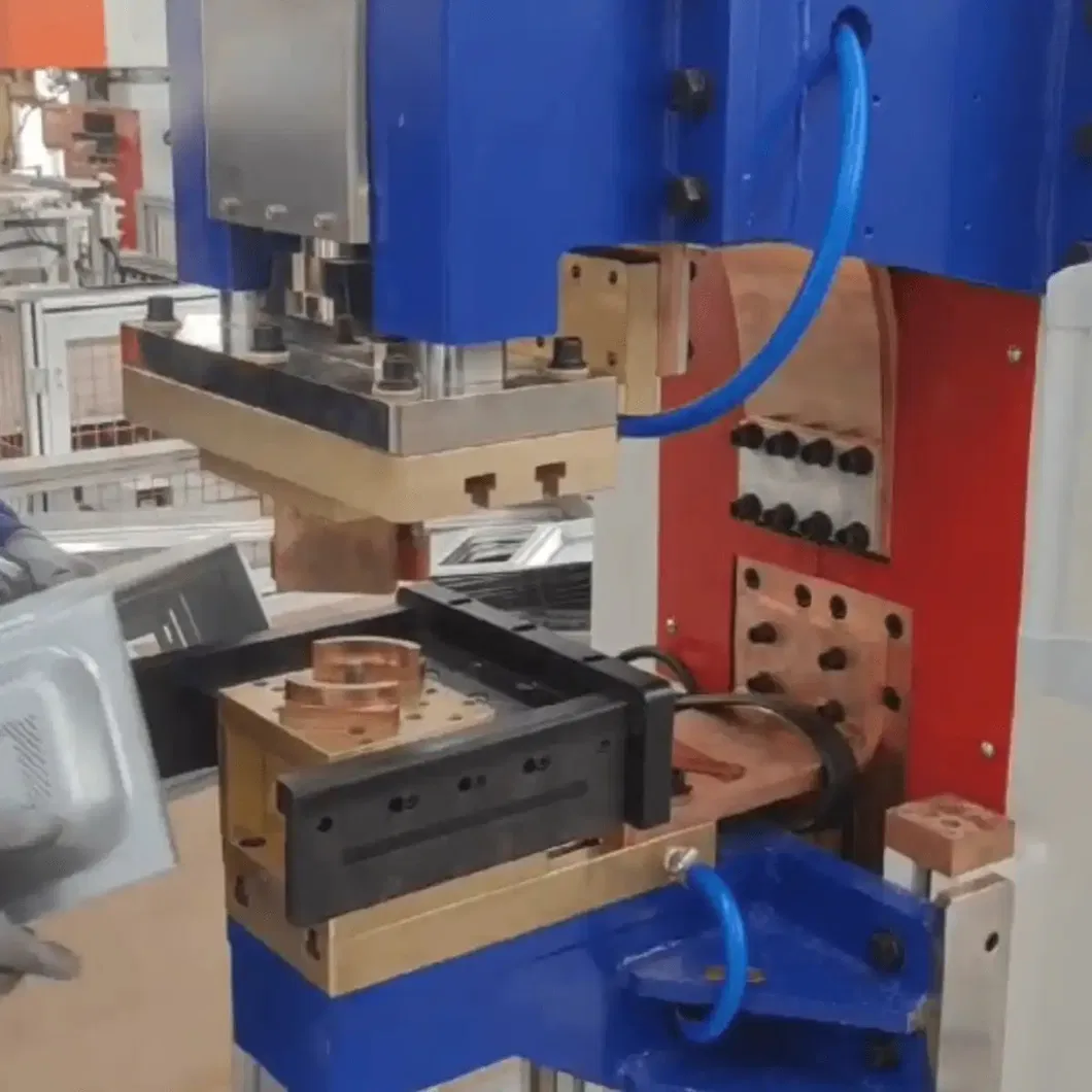 Linea di produzione per saldatura griglia per scaffali, forno 16