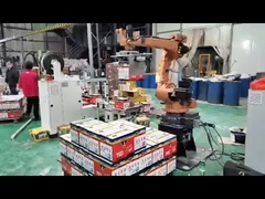 Robot industriale per pallettizzazione, impilaggio, trasporto, presa, insaccamento, scatole e imballaggi